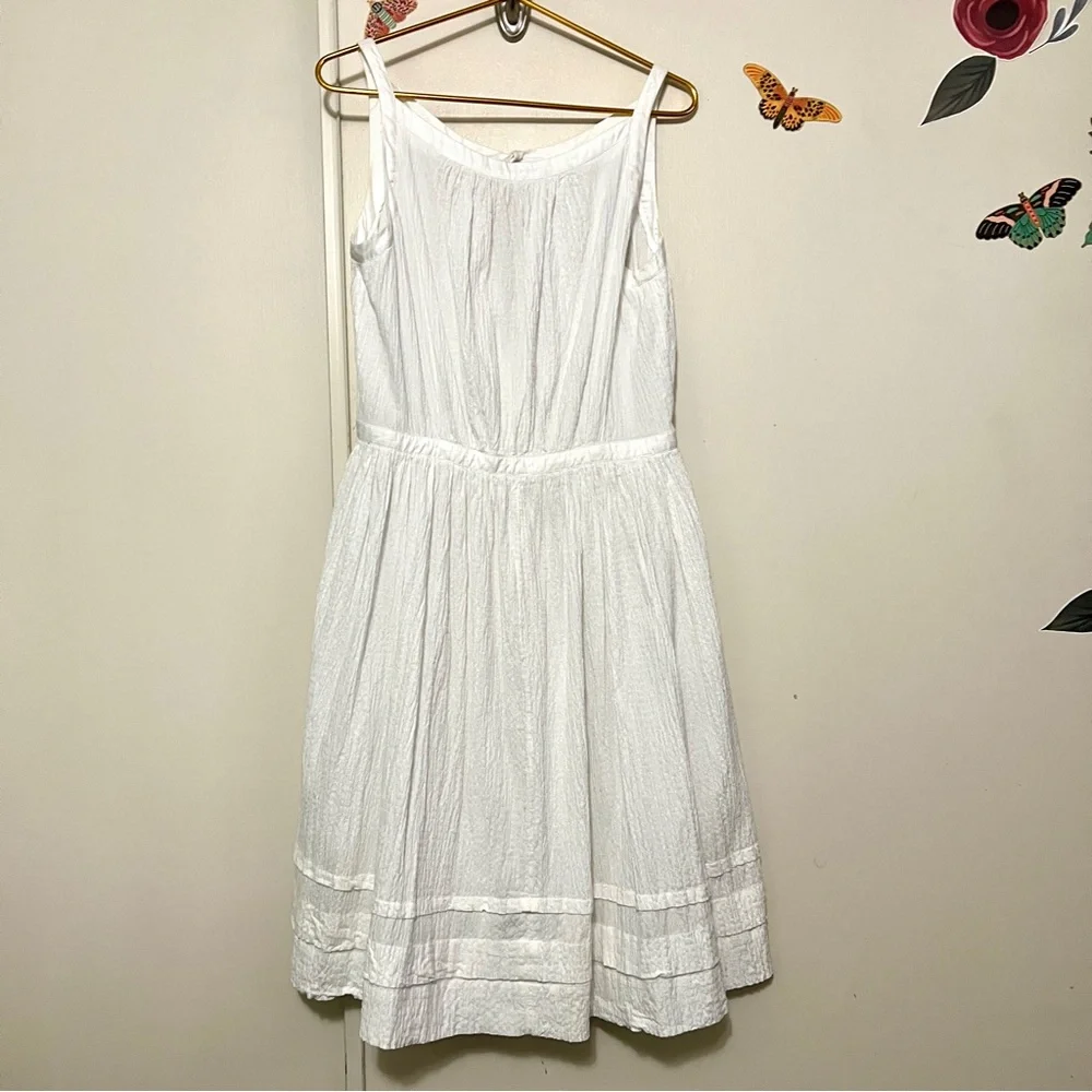 Jenni Kayne White Cotton Dress 12 - Picture 5 of 14